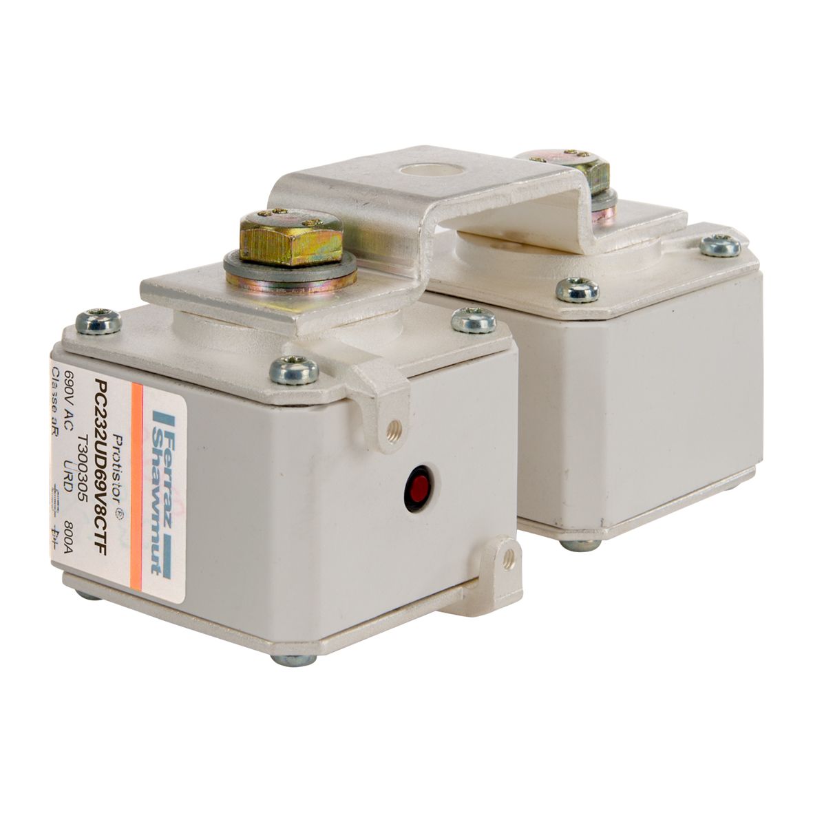 T300305 - PROTISTOR® SB aR, metric threaded holes, TTF, sz.2.32, 690VAC IEC, 800A